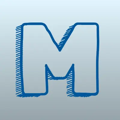 Марк МК, мемориальная компания, лого-визитка